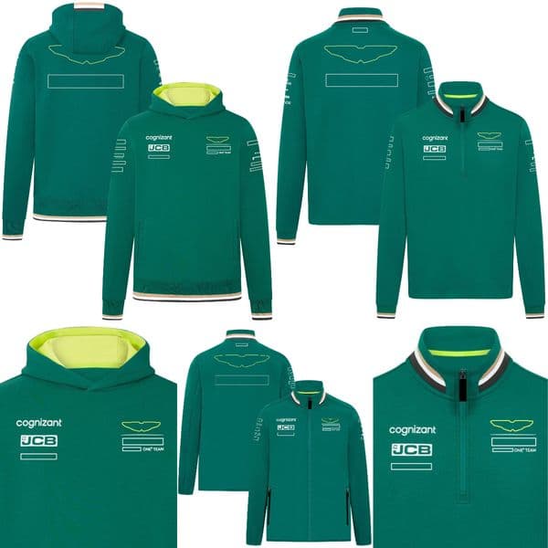 F1 2024 Team Driver Hoodie Formula 1 Racing Men Hooded Sweatshirt Men's Women's Fans Clothing Spring Pullover Zip Sweater Jacket