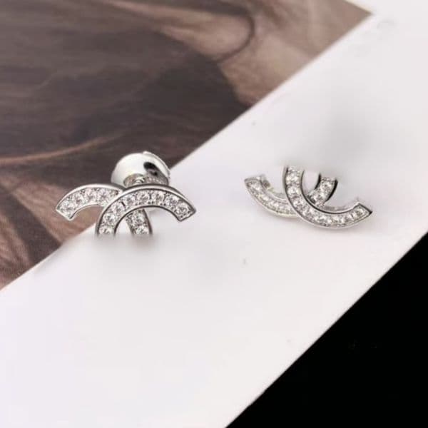Top Quality Stud Fashion stud earrings woman Luxury designer earring multi colors c letter women 18k diamond Wedding Gifts luxury jewelry