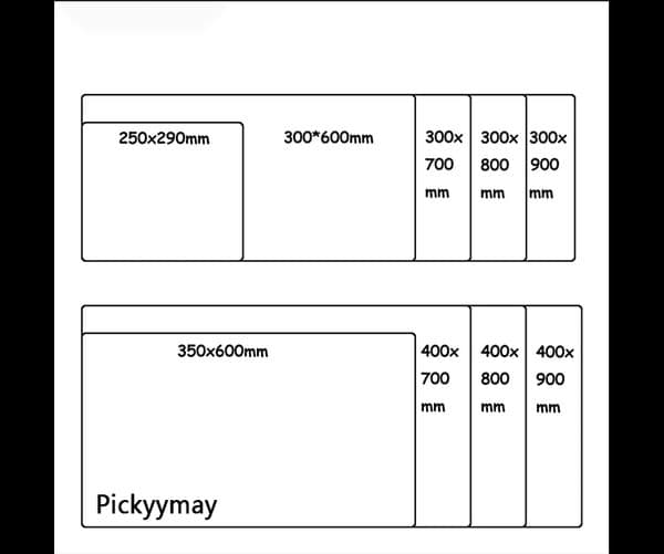 Pink Mousepads Cute Mousepad Kawaii Cat Large Mouse Mat Big Desk Pads Non-Slip Rubber Mouse Pad Big Keyboard Mats For Laptop