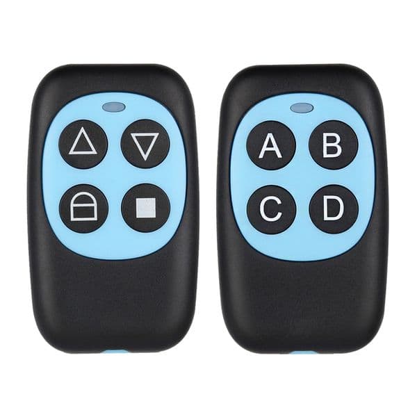 Multi Frequency Electric Garage Door Gate Opener Universal Copy Remote Controller 4 Buttons Replacement Key Fob for Vehicle Car 1b47d