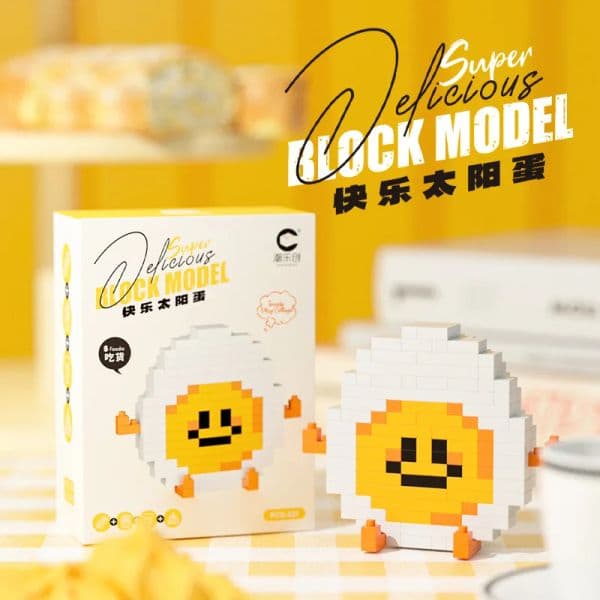 Mini Food Model Building Blocks for Children Creative Expert Hamburger, Fries Bricks Educational Assembly Toys, Desktop Ornament