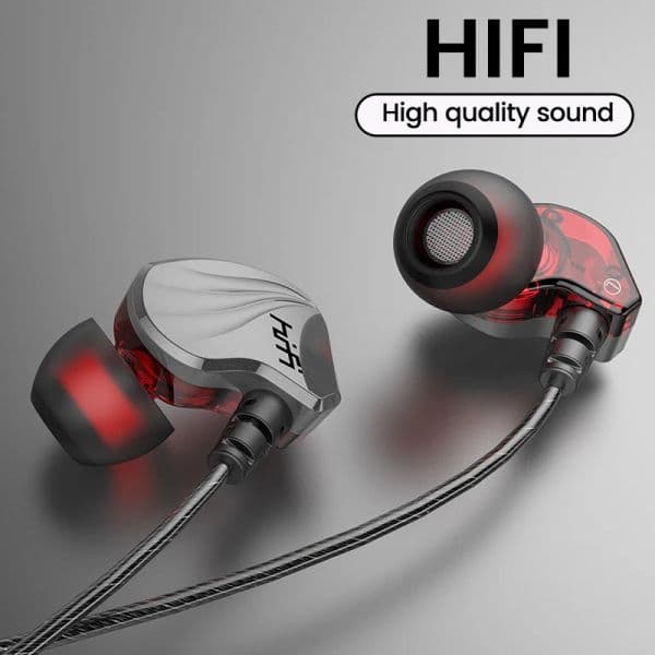 EARDECO 3.5MM Wire Headphone Headset Wired Earphone In Ear 2025 Wired Headphones with new Mic Earbuds Bass Hifi Digital for Xiaomi Huawei