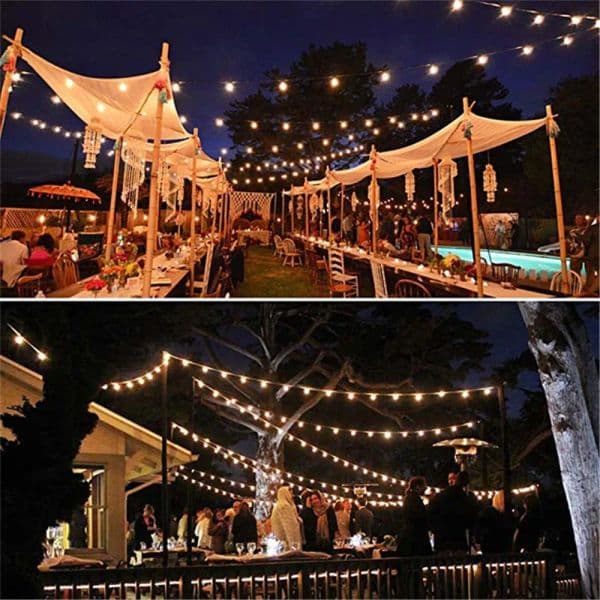 LED Solar String Lights Outdoor Waterproof new 100 LED Crystal Globe Lights With 8 Modes Fairy 2025 Light for Garden Ramadan Party Decor