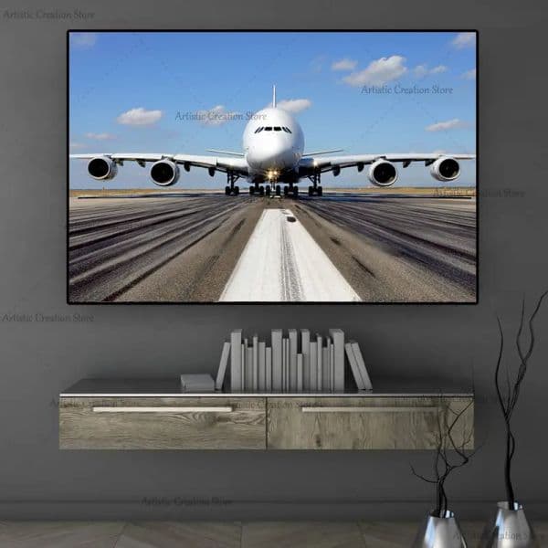 Retro 2025 Airplane Fighter Poster Art Canvas Painting Print Sky Aircraft Pictures new for Living Room Office Wall Art Home Decor Gift