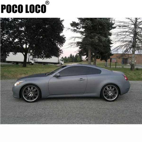 Glossy Black Vinyl Wrap Film Car Sticker White Grey Matte Black Self Adhesive Vinyl Window Trim Strip Film Air Bubble Free