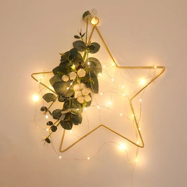 2/5/10M LED Copper Wire Light String Fairy Garland Battery Powered Garden Bedroom Party Wedding Christmas New Year Ornament