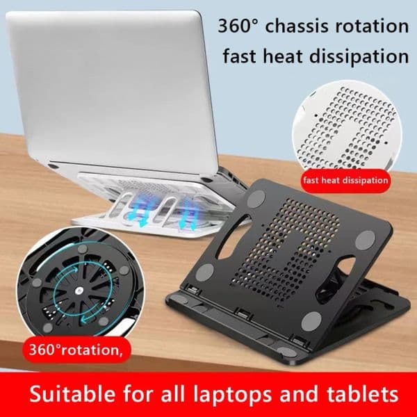 Foldable Tablet Stand Multi Angle Adjustable Tablet Support Desktop Rotary Cell Phone Holder Mount Bracket