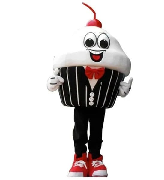 2024 Adult size Fun Cupcake Mascot Costume halloween Carnival Unisex Adults Outfit fancy costume Cartoon theme fancy dress Advertising Suits