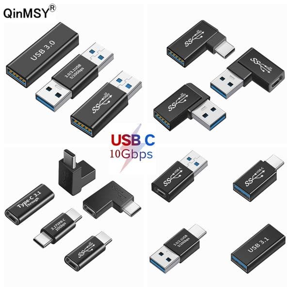 USB Adapter USB 3.1 Type C Female to USB A female B Male to Female Adapter OTG Type C to usb 3.0 Male Female Converter Connector