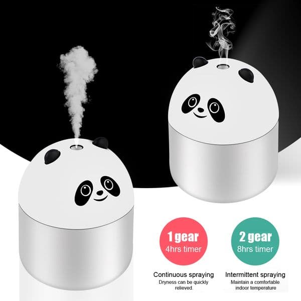 250ml Mini Desktop Humidifier Car Air Humidifie With Colorful Atmosphere Light Aroma Diffuser For Home Bedroom