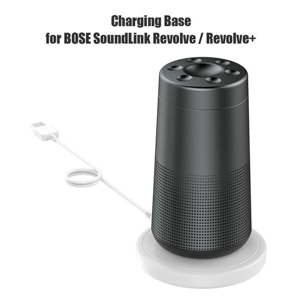 ABS Desktop Charging Stand Cradle Charger for Bose Soundlink Revolve Speaker