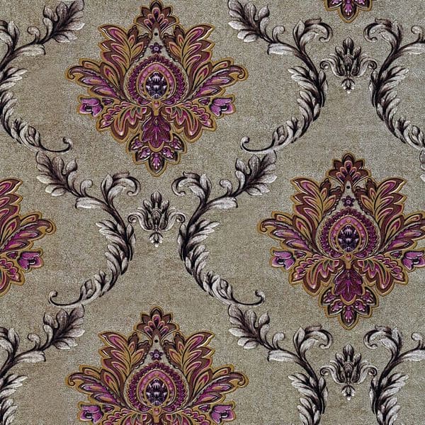 Damask Peel and Stick Wallpaper Removable Self-Adhesive Contact Paper for Drawer Liner Shelf Cabinets Furniture Wall Home Decor
