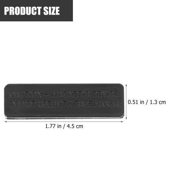 10 Pcs Badge Magnet Magnetic Name Tag Metal Stand Holder Self Adhesive Magnets Cards Plastic Paper Badges Small Labels