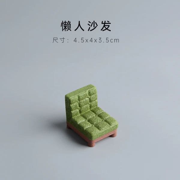 Creative Office Decor Garden Statues Ornament Modern Art Model Gift Mini Toy For Kids Miniature Artificial Dollhouse Furniture