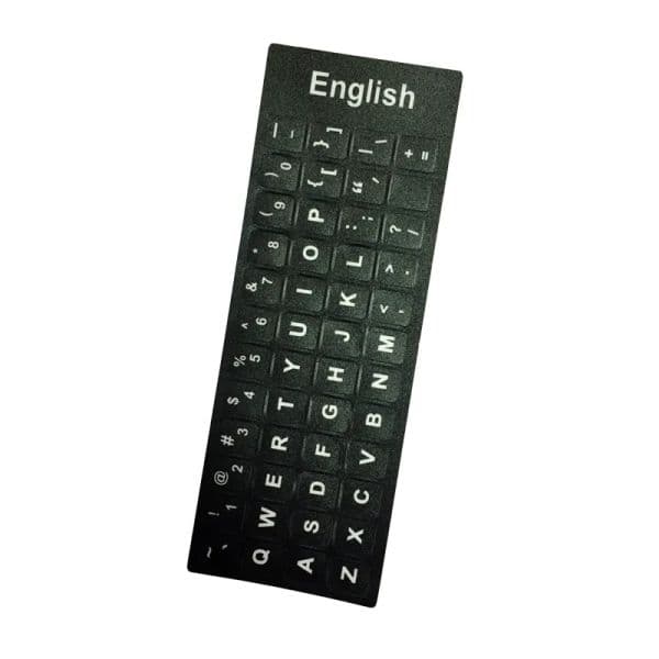 keyboard stickers korean english spanish italian japanese French Deutsch portuguese letters adhesive