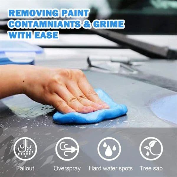 NEW 1-3Pcs Clay Bar Detailing Auto Car Clean Wash Cleaner Sludge Mud Remove Magic Blue Car Cleaning Car Brush Car Accessories