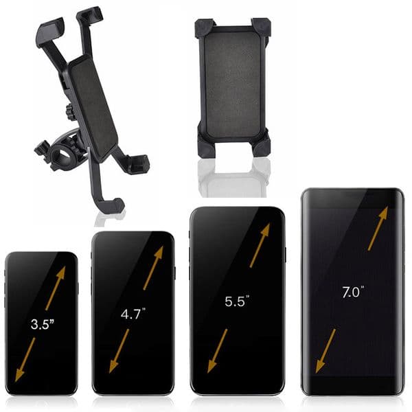 Universal Mobile Phone Holder for Xiaomi M365 pro Ninebot Electric Scooter Handlebar Mount Bracket Bike Bicycle Cell Phone Rack