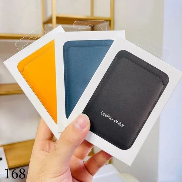 For Magsafe Magnetic Luxury Leather Card Holder Wallet Case For iPhone 14 Pro Max 13 12 Phone Bag Cover Cell Phone Accessories 168DD