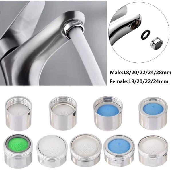 Kitchen Male Female Washer Faucet Accessories Water Saving Filter Nozzle Water Purifier Tap Aerator Bubbler