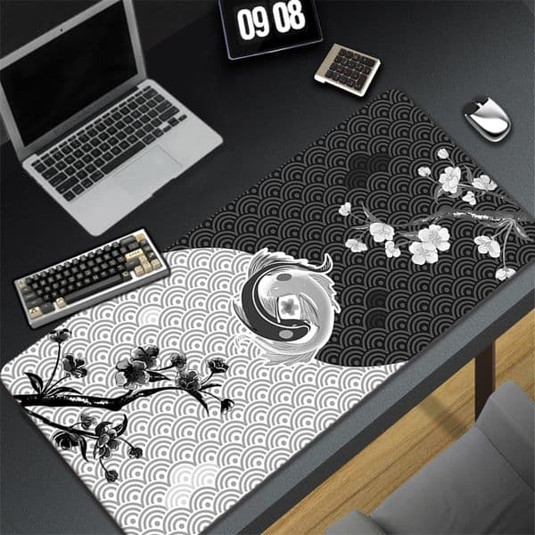 Great Wave Off Art Large Size Mouse Pad 900x400 XXL Anime Drango PC Computer Gaming Mousepad Gamer Desk Mat Lock Edge Mouse Mat