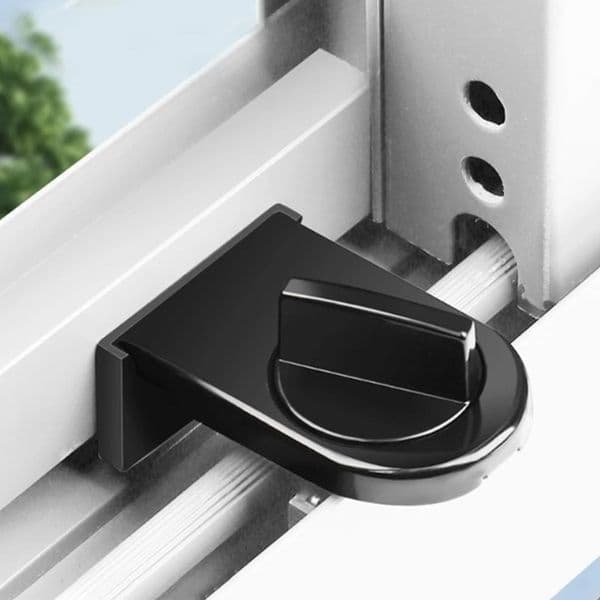 1pcs Sliding Sash Stopper Cabinet Lock Straps Door Security Anti-theft Lock Window Sliding Doors Lock Baby Kids Child Safety