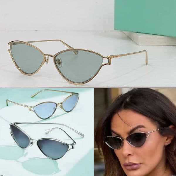 Designer women cat eye metal frame sunglasses Luxury lady outdoor beach glasses Fashion women metal cat eye sunglasses 3095