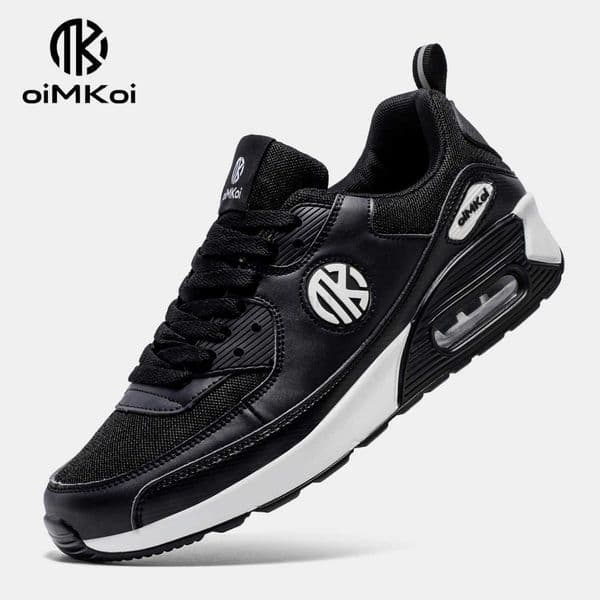 OIMKOI Men Running Fi Ai Cushi Breathable Tennis Shoes Fashion Light Weight Hot Zapatillas De New Deporte Hombre Sport Sneakers casual sports shoes