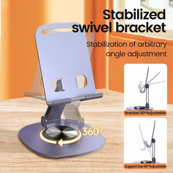 Olaf 360° Adjustable Foldable Desktop Mobile Phone Stand For iphone Xiaomi 2025 Phone Support Tablet Desk Cell Phone Portable Holder