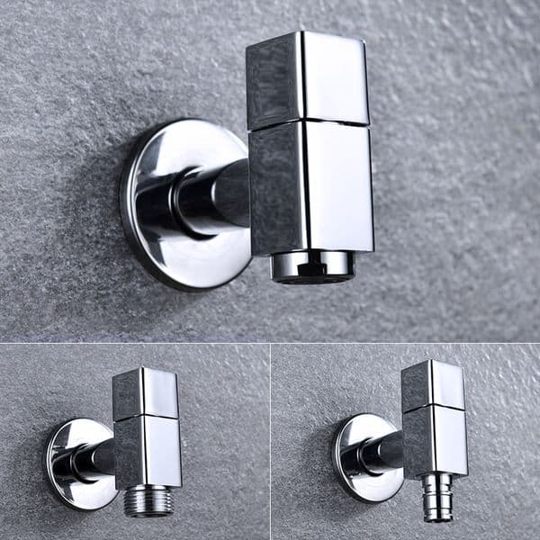 High Quality Solid Brass Washing Machine Faucet Outdoor Garden Faucet 1/2" Inlet with 3/4" Thread Outlet Wall Mount Bibcock