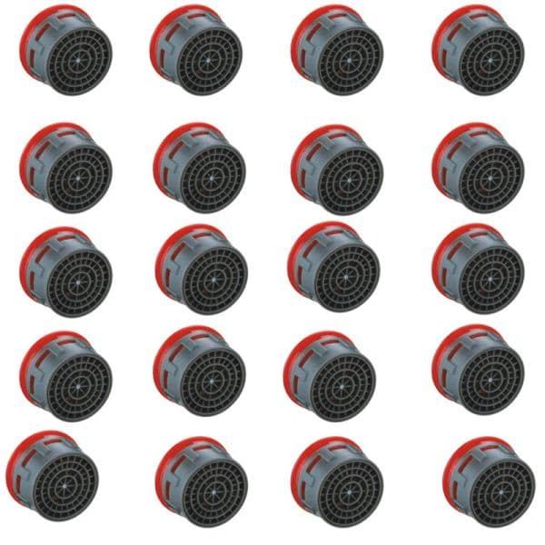 20 Pcs Water Saving Aerator Porcelain Bathroom Faucet Bubbler Spout Net Soft Flower Water Mouth Flowers To Prevent Splash