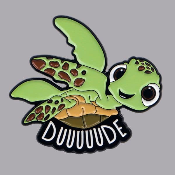 Cute Sea Turtle Enamel Pin Cartoon Animal Brooch Pines Lapel Pins Badge on Backpack Clothing Accessories Fashion Jewelry Gifts