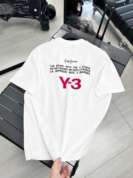 Men's T-shirt T-Shirts Hot selling mens printed brand short Slve clothing designer luxury womens cotton T-shirt Y-3 summer top Y241220PMFN