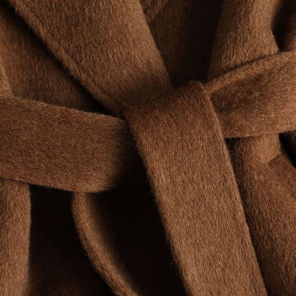 D3332 Autumn and winter new small size medium and long high-end light luxury style woolen coat for women