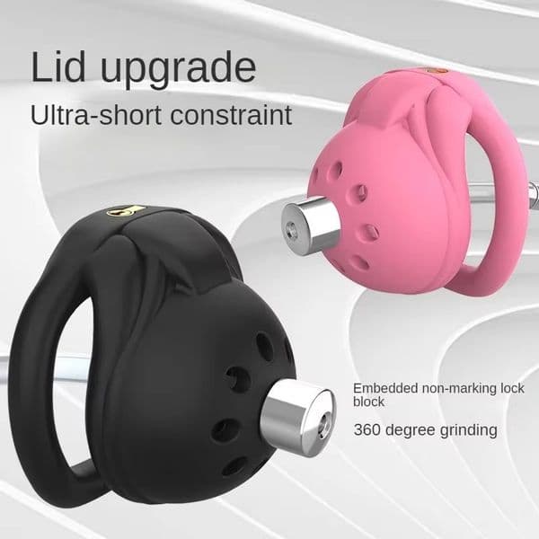 Models of Chastity Lock for Men Embedded Small Lock Core Birdcage Pot Cover Ring sex Toys