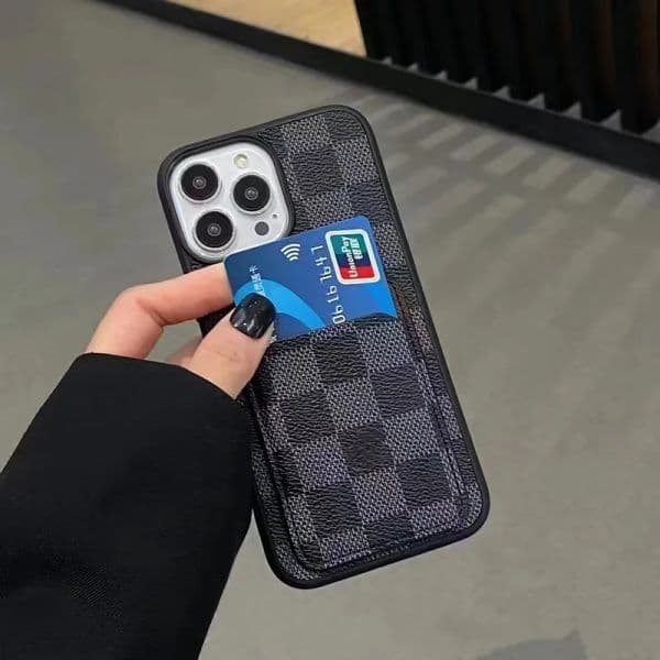 Designer phone Cases for iPhone 16 pro max case 15 14 Pro 16Pro Plus 13 12 Luxury Pattern Leather wallet case card cover phone case Designer Scratch proofS