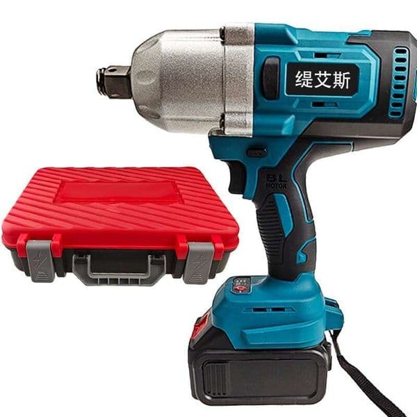 Style Lithium Impact Electric Wrench 1300N High-Power Air Cannon