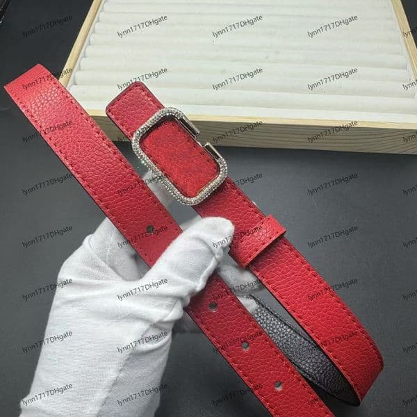 Luxury Designers Belt Solid Color Simplicity Belts Women Smooth Buckle Belt Width 2.3cm Fashion Trends Gift Very Nice