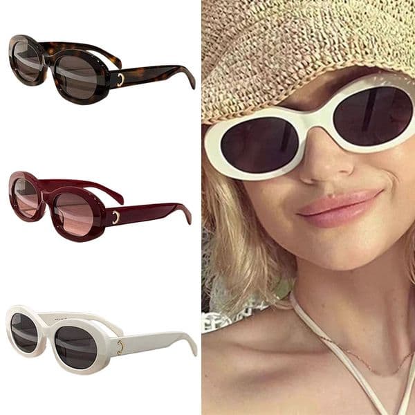 Popular 40194 Compact Cat Eye Sunglasses Top Quality Board Acetate UV400 Eyewear Womens Beach Party Fashion Style Summer UV Sunshade Protection Glasses