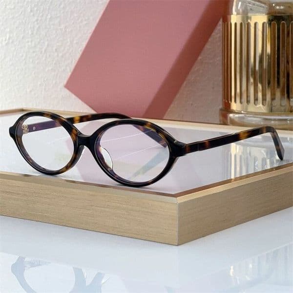 Sun glasses women designer sunglasses retro round frame eyewear black clear womens fashion oval sunglasses for women designer top quality hg183