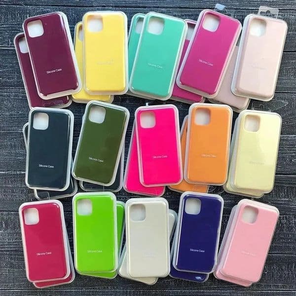 Silicone Phone Cases For iPhone 17pro 17air 17 pro max 16 15 14 13 12 11 Pro Max Mini X XS XR 6 6s 7 8 Plus se Shockproof Back Cover ma88