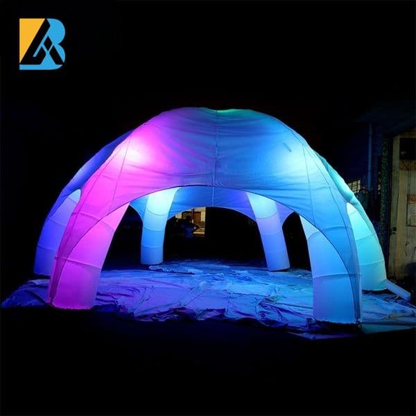 Blow up Promotional Products 6 Legs Type White Inflatable Gazebo Tent for Party Rentals