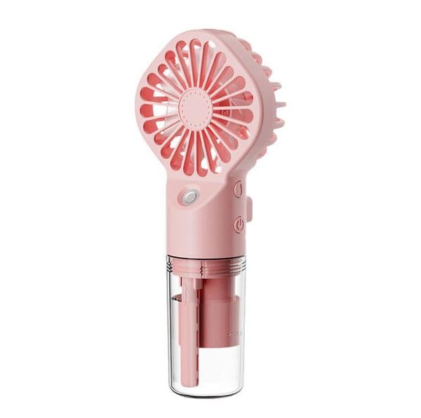 Party Favor Portable Handheld Spray Fans Mini USB Rechargeable Fan Hydrating Nano Spray Rapid Cooling Fans Humidification Water Misting Fan for Office Outdoor ni16