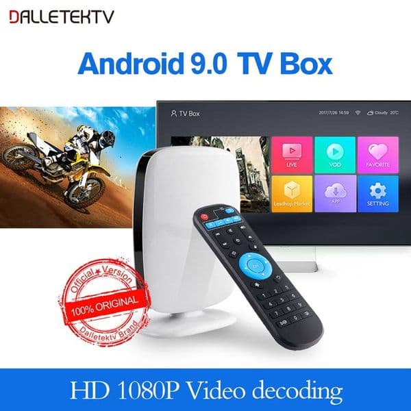 LEADCOOL R9 Android 9.0 tv box Amlogic S905W 4K high quality cheap price smart tv box 2.4G media player