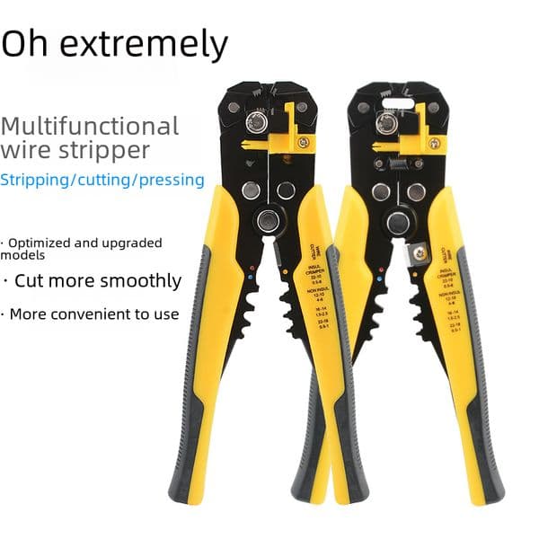 A Jiman Electrical Tool 8-inch Wire Breaking Wire Cutting Wire Pulling Pliers Multifunctional Automatic Wire Stripping Pliers