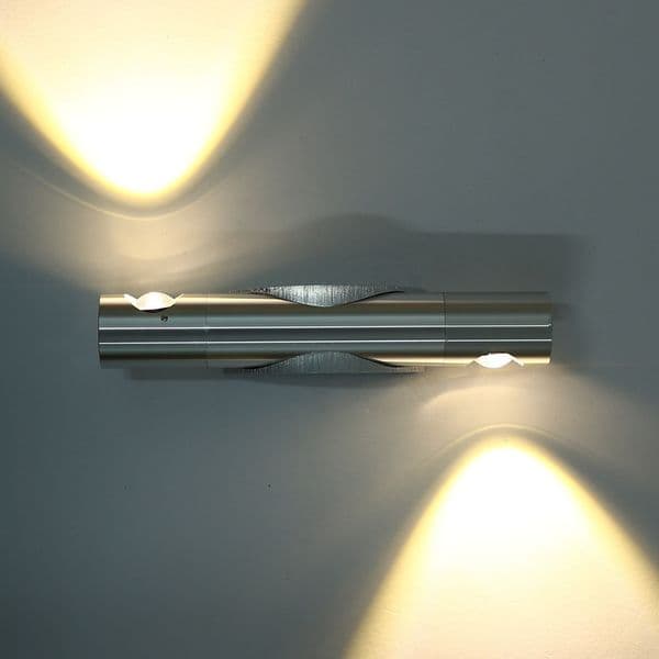 Cross-border hot indoor wall lamp with two ends of light rotating dimming wall lamp living room aisle corridor background wall bedside lamp