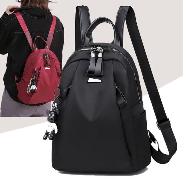 Backpack Women's High-end Lightweight Oxford Cloth Schoolbag Casual Travel Backpack Women's Fashionable Backpack for Women