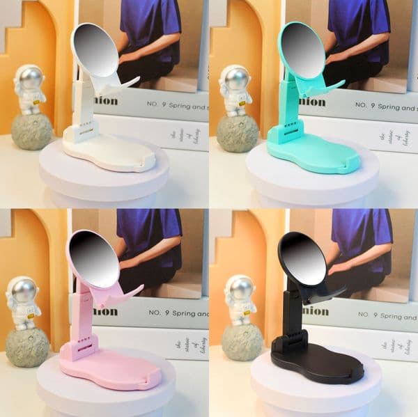 Mobile Phone Desktop Stand Folding Storage Telescopic Lazy Support Stand Laptop Tablet Tiktok Live Broadcast Stand