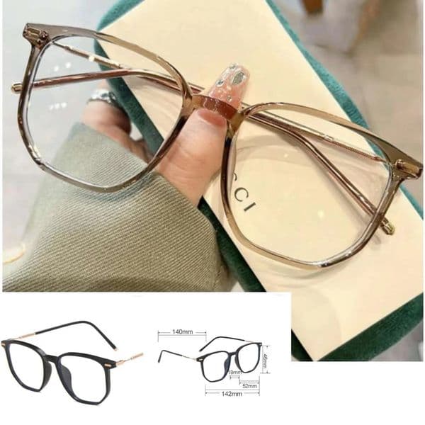 Ladies Designer Sunglasses Luxury 2026 New Anti Blue Light Glasses Frame Finished Product Home Same Green Belt