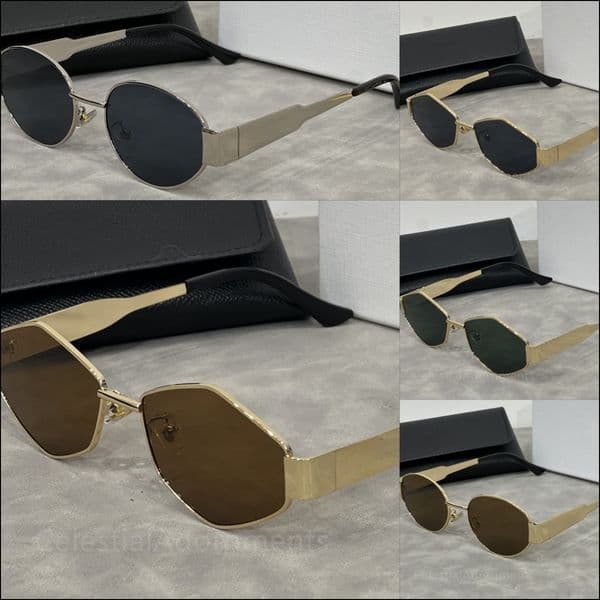 luxury sunglasses womens trendy designer sun glasses designer women sunglasses Lunette de Soleil sunglasses for women designer metal frame glasses