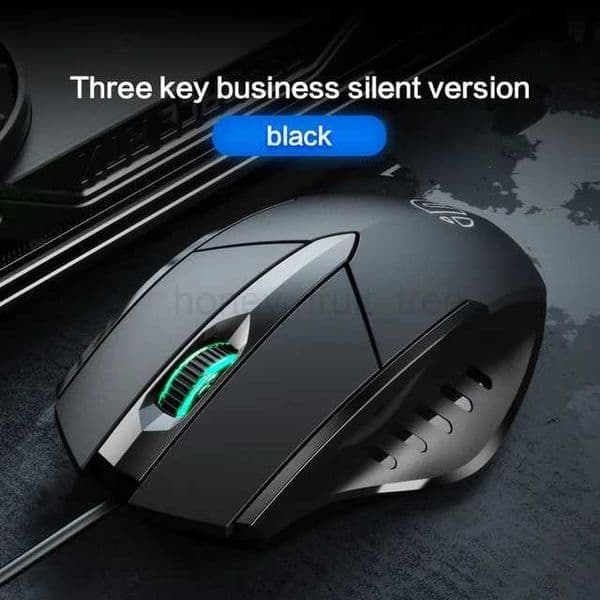 New Product Luminous Pw1 Adjustable To Mute Wired Mouse Eating Chicken E-sports Game Office six-Button DPI Luminous MouseM240725